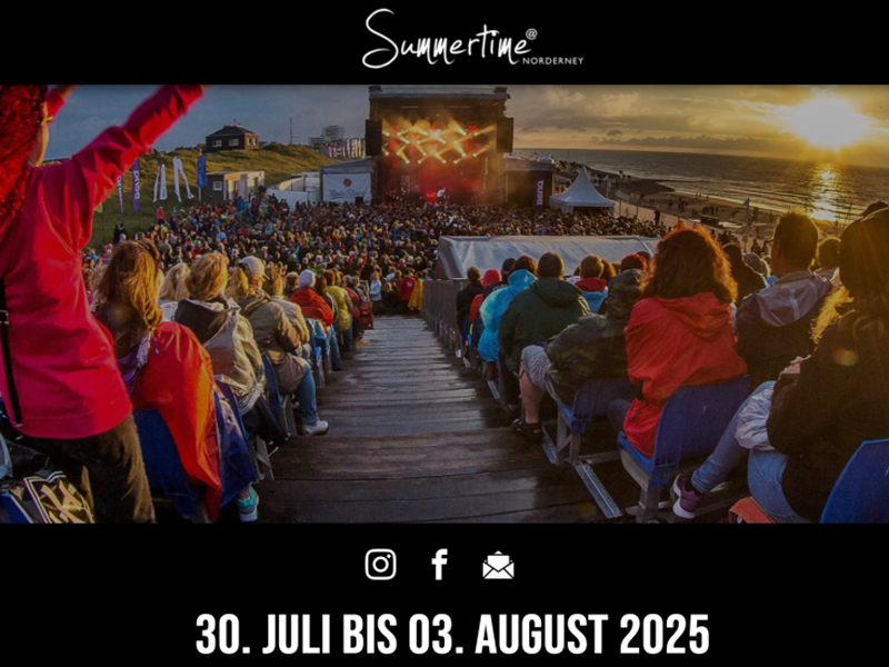 Ein Bild vom diesjährigen Summertime Event auf Norderney.